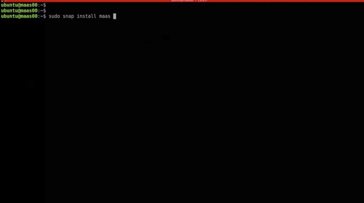 ubuntu's tweet photo. @roaksoax Demo time! We're getting started with #MAAS at #UbuntuEnterpriseSummit! https://t.co/JNmNkFDp8U https://t.co/OhmgStP1Yg https://t.co/xubpQyk6Xm