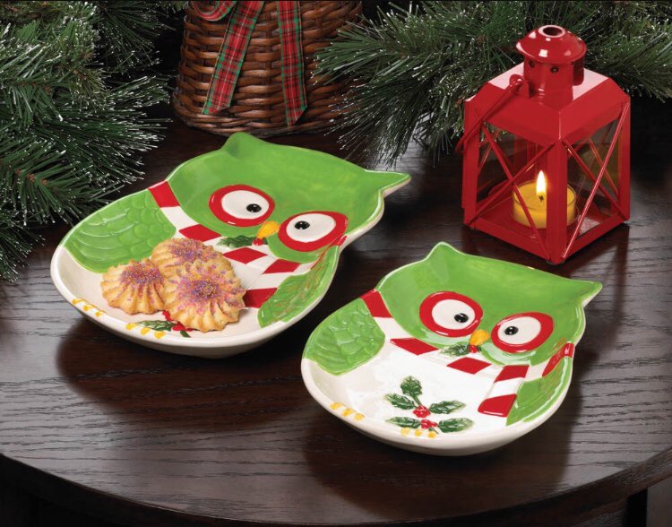 BKDSuperstore's tweet photo. Holiday hoot plate 🦉🎄
#Christmas #plates #giftideas #holidays #homedecor #Off15%
https://t.co/trstCioBXP https://t.co/CJtr0Gdgf8