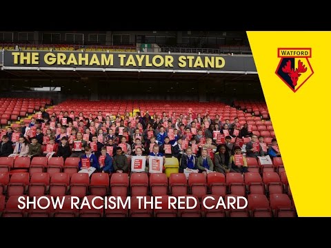 SHOW RACISM THE RED CARD 🔴 #watfordfc - wp.me/p7n1na-sLl