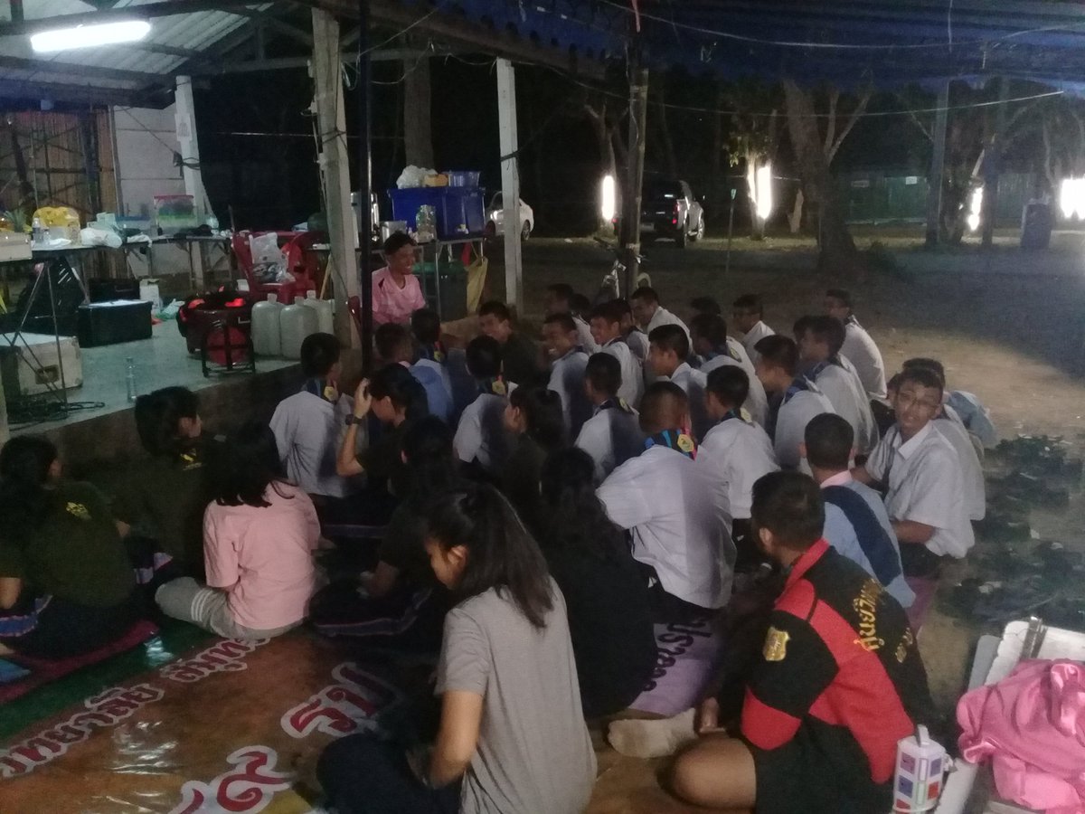 NMRSKSROTCS's tweet photo. อบรมหลังเสร็จสิ้นภารกิจ #นศท #นมรสกส 
Teacher guidance #Kularbsamut #E20AS #NMRSKS #ROTCS #SSJ24 #Suankularb #Scout #Jamboree https://t.co/YPkvDC3Chz