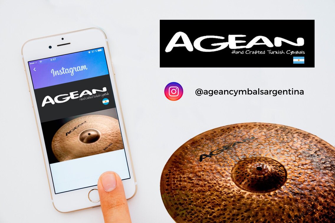 ageancymbalsarg's tweet photo. Seguinos en Instagram!! #ageancymbals #ageancymbalsargentina #instagram #redessociales #seguinos #argentina #handmadeturkey https://t.co/skYcsGQ52G