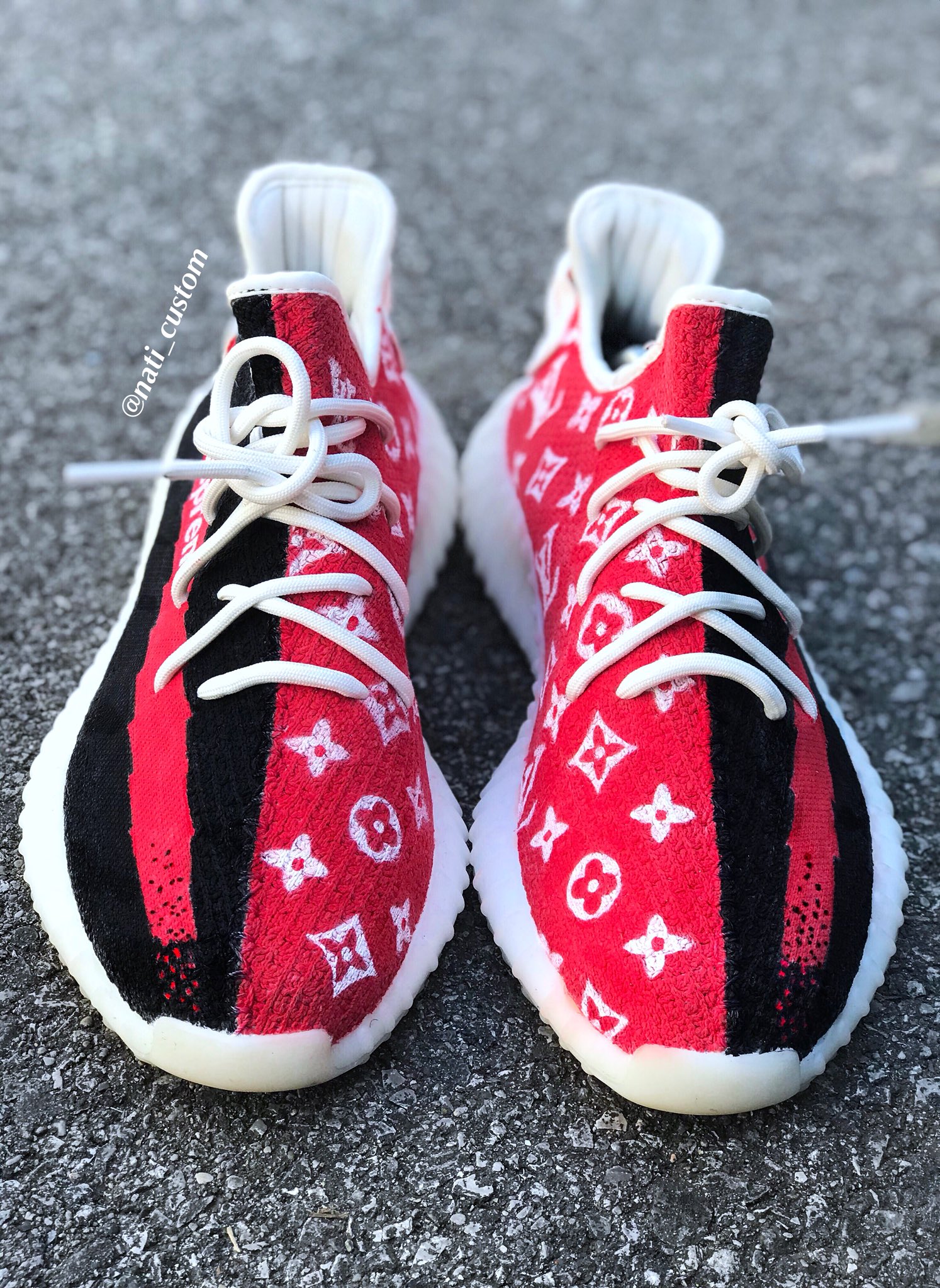 lv supreme yeezy