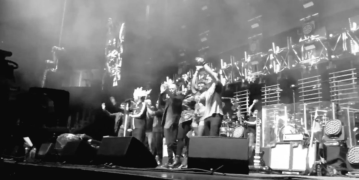 shadiadaho's tweet photo. The 10th birthday celebrations are on #fleek @JamiroquaiHQ π See you on Wednesday for round two #10YearsOfTheO2 @O2music #shadialoves #weloveo2 #wednesday https://t.co/IgYCOpGqOt