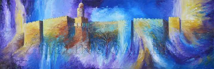 ירושלים של זהב ירושלים בירת ישראל מאז ולעולם.

שמן על בד 150/50 ס"מ
הציור למכירה
העתקים זמינים באתר

tamarzeitlin.com