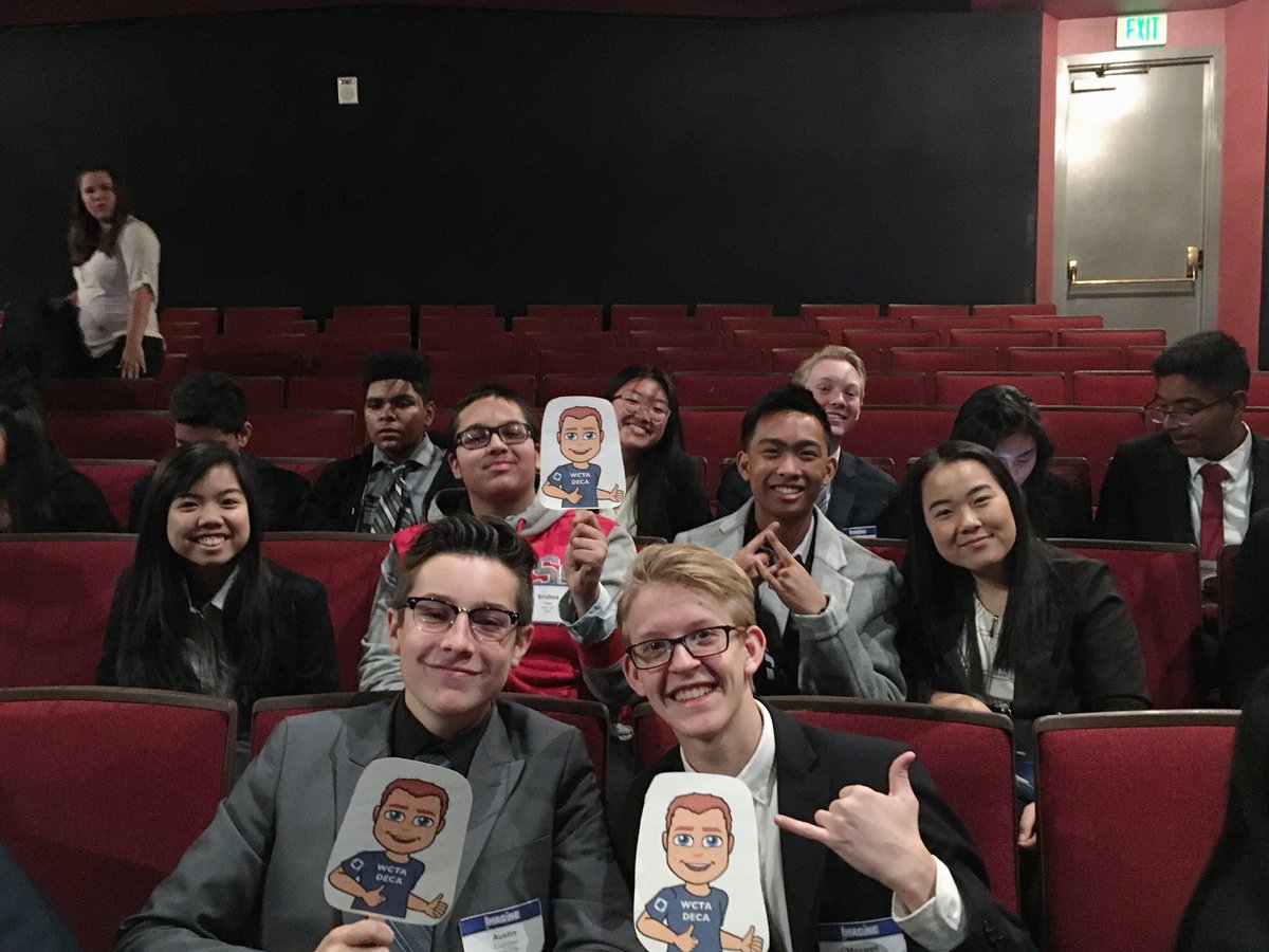WCTA_DECA's tweet photo. Thank you to all the people that came out for today’s Fall Rally! We hope you learned some new skills that you can use to help you succeed in your DECA career. Woohoo! West tech is the best tech! #infinite https://t.co/1odikmCXZp