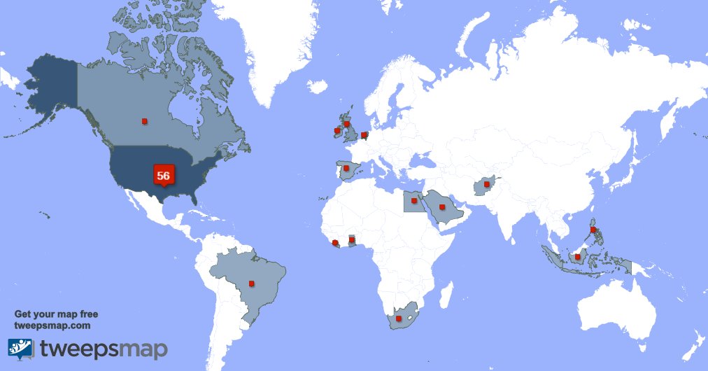 xhellabella's tweet photo. My followers live in USA (53%), Netherlands(7%)... Get your map: https://t.co/yGlBec62gz https://t.co/IpOmPMAc9A