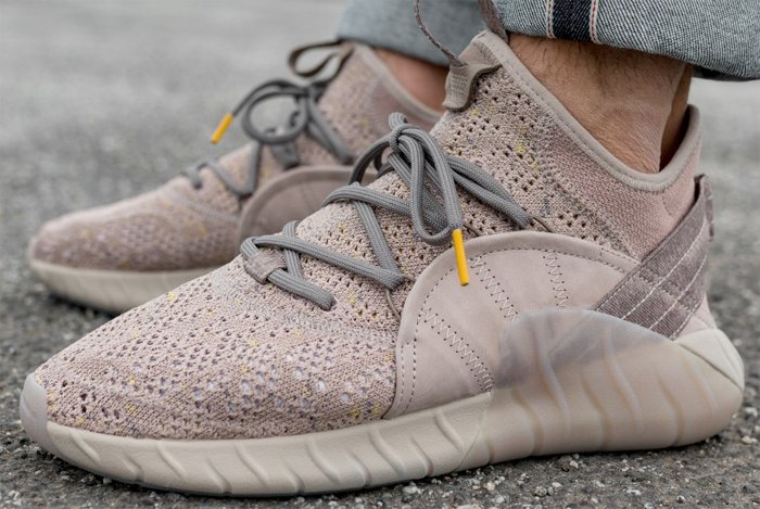 adidas tubular rise tan