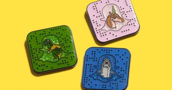 Adweek's tweet photo. Snapchat and Coach just debuted Snapcodes embedded into holiday pins: https://t.co/4gPNlVHeSQ https://t.co/bisMse12iR
