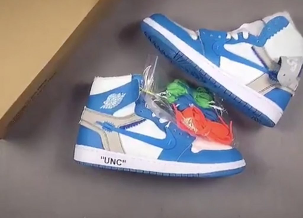 fake off white jordan 1s
