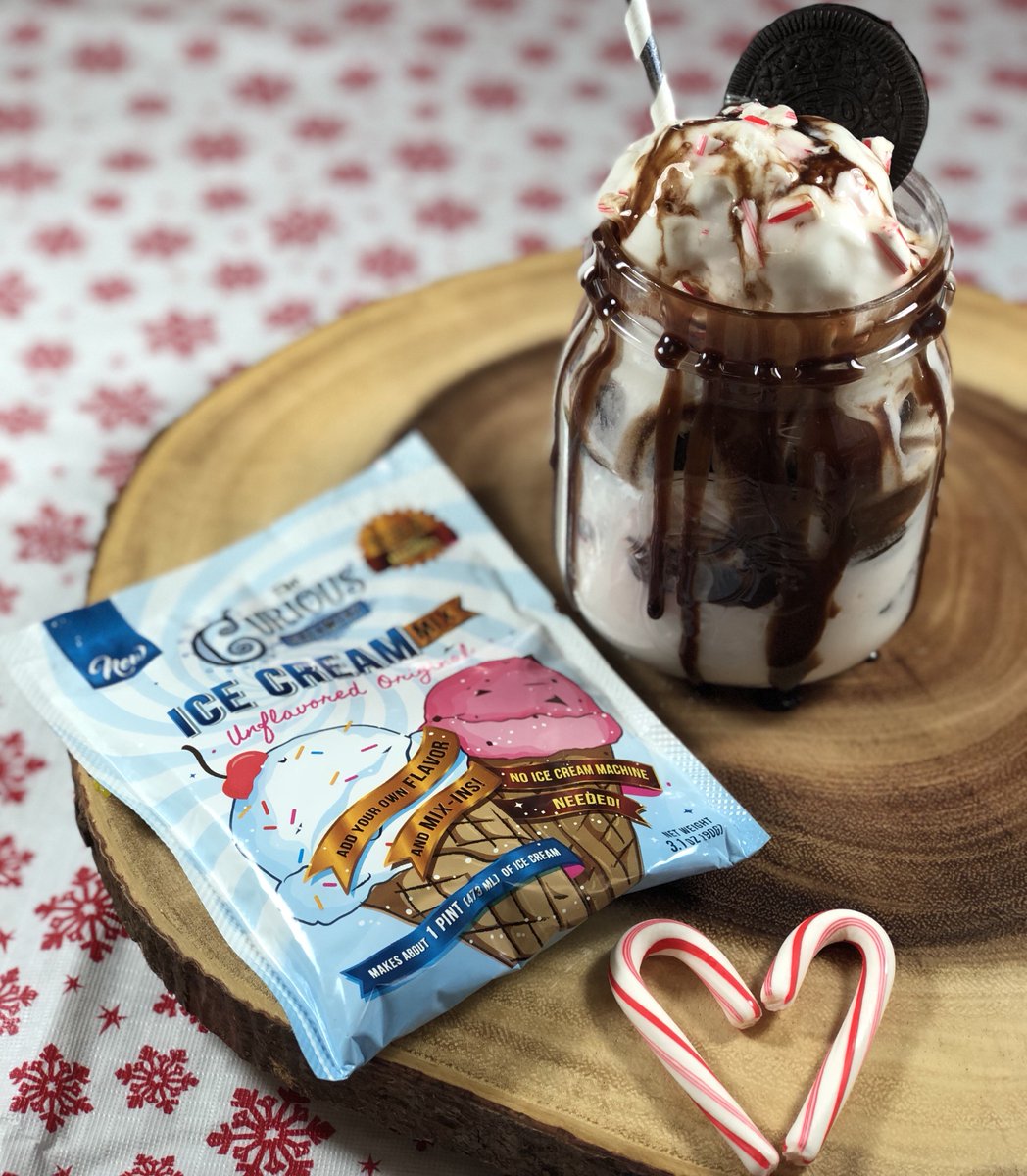creamerycurious's tweet photo. Too many candy canes leftover? Use our Unflavored Original mix and crush some candy canes to make your own Peppermint ice cream to make your own Peppermint milkshake for the holidays! ๐ #mycuriouscreation #thecuriouscreamery https://t.co/wur4F2x7zx