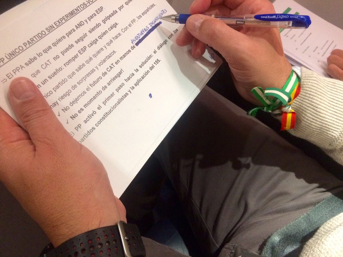 Acabamos de aterrizar en Barcelona. Mañana con <a href="/Albiol_XG/">Xavier García Albiol</a> pediremos a los catalanes que apoyen el proyecto seguro y fiable del <a href="/PPCatalunya/">PP de Catalunya</a>