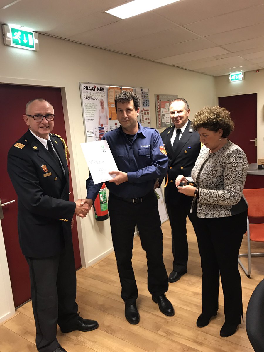 Laatste Postavond <a href="/VRgroningen/">Veiligheidsregio Groningen</a> in Ter Apel. Stoere mannen en vrouwen die ik ga missen.