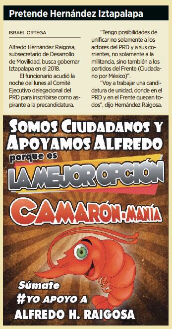AzaleasChinas's tweet photo. @AlfredoHRaigosa es la mejor opción para iztapalapa, yo apoya la #camaronmania 
@Janet_HdzSotelo 
@ElAndenMx https://t.co/tYiaHHkJH1