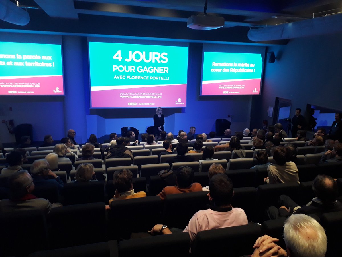 FloPortelli's tweet photo. Dans cette élection pour la #PresidenceLR, il n'y a ni favori, ni scenario écrit par avance. Ne cédez pas à la fatalité et à la résignation car vous êtes les seuls à avoir entre vos mains l'avenir de la droite. Merci à tous les militants LR qui étaient à mes côtés ce soir Paris ! https://t.co/OGwbPLAd0F