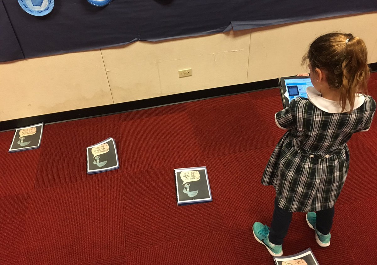 Digital meets analog - <a href="/hamlin/">The Hamlin School</a> 2nd grader solves <a href="/codeorg/">Code.org</a> loops using rug squares and books #coding #stemgendergap