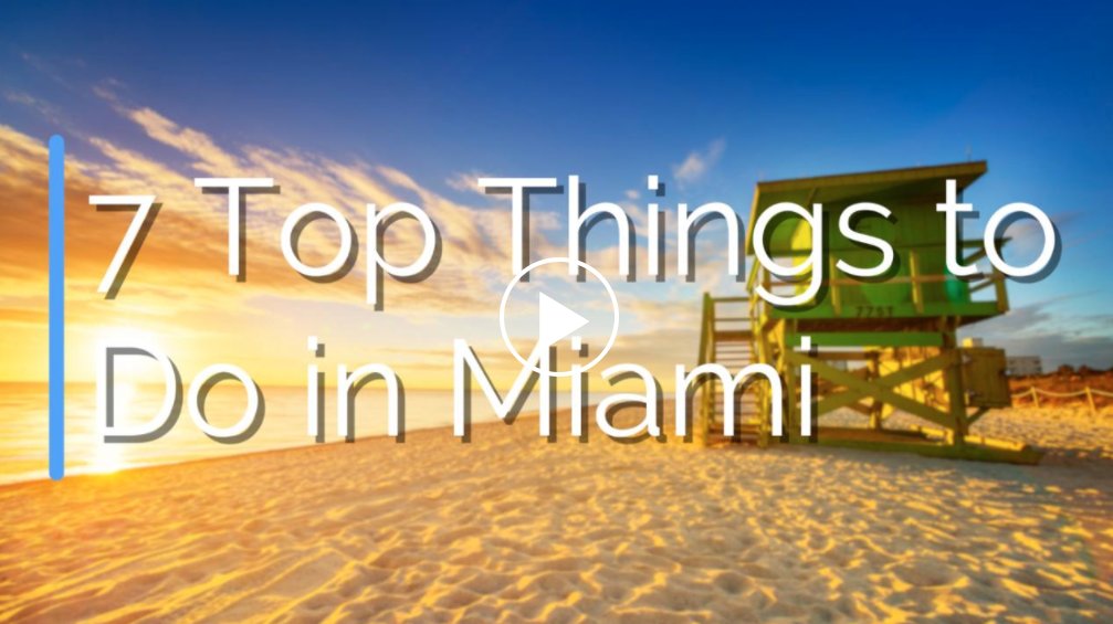 Cruising out of #Miami? Here are 7 top things to do while you're in town: bit.ly/2bAmRzx #WednesdayWisdom #cruise