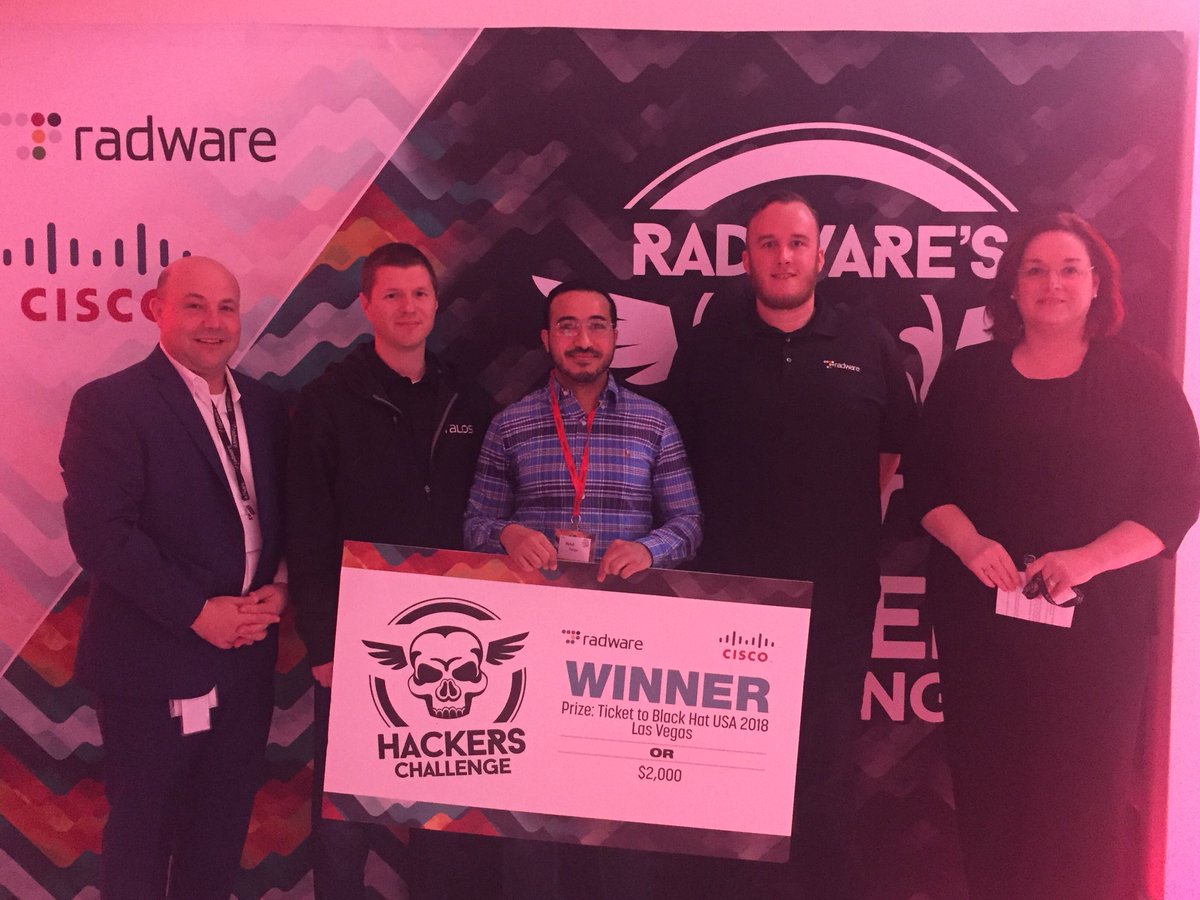 radware's tweet image. And we have our final scores! Congratulations all our winners. Thank you to all who participated today and to our attendees. #HackersChallenge