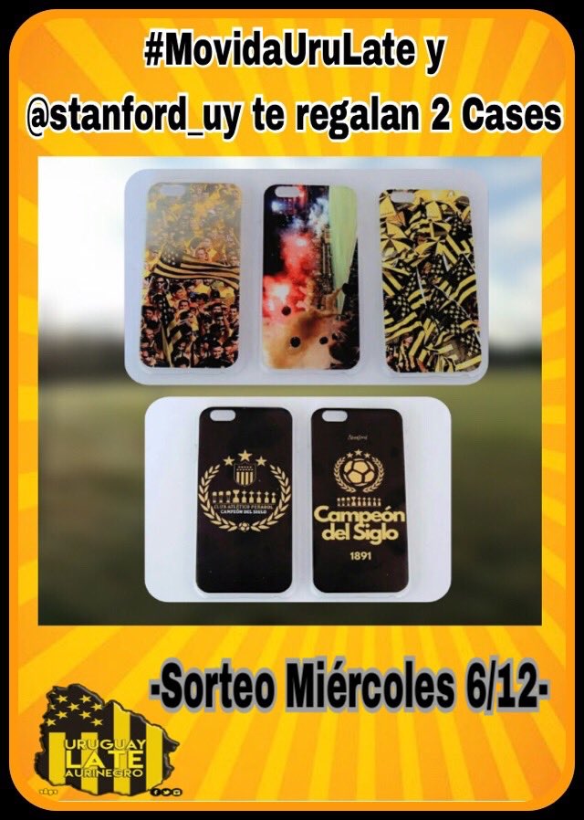 URUGUAYLATECAP's tweet photo. Última hora para poner el resultado de #Peñarol 🆚 Defensor.
El que acierte se lleva 1n Case del Manya para tu📱 gentileza de @Stanford_uy .
El único requisito es seguir a @Stanford_uy y a @URUGUAYLATECAP
#RTManyas https://t.co/439V9yN3lc