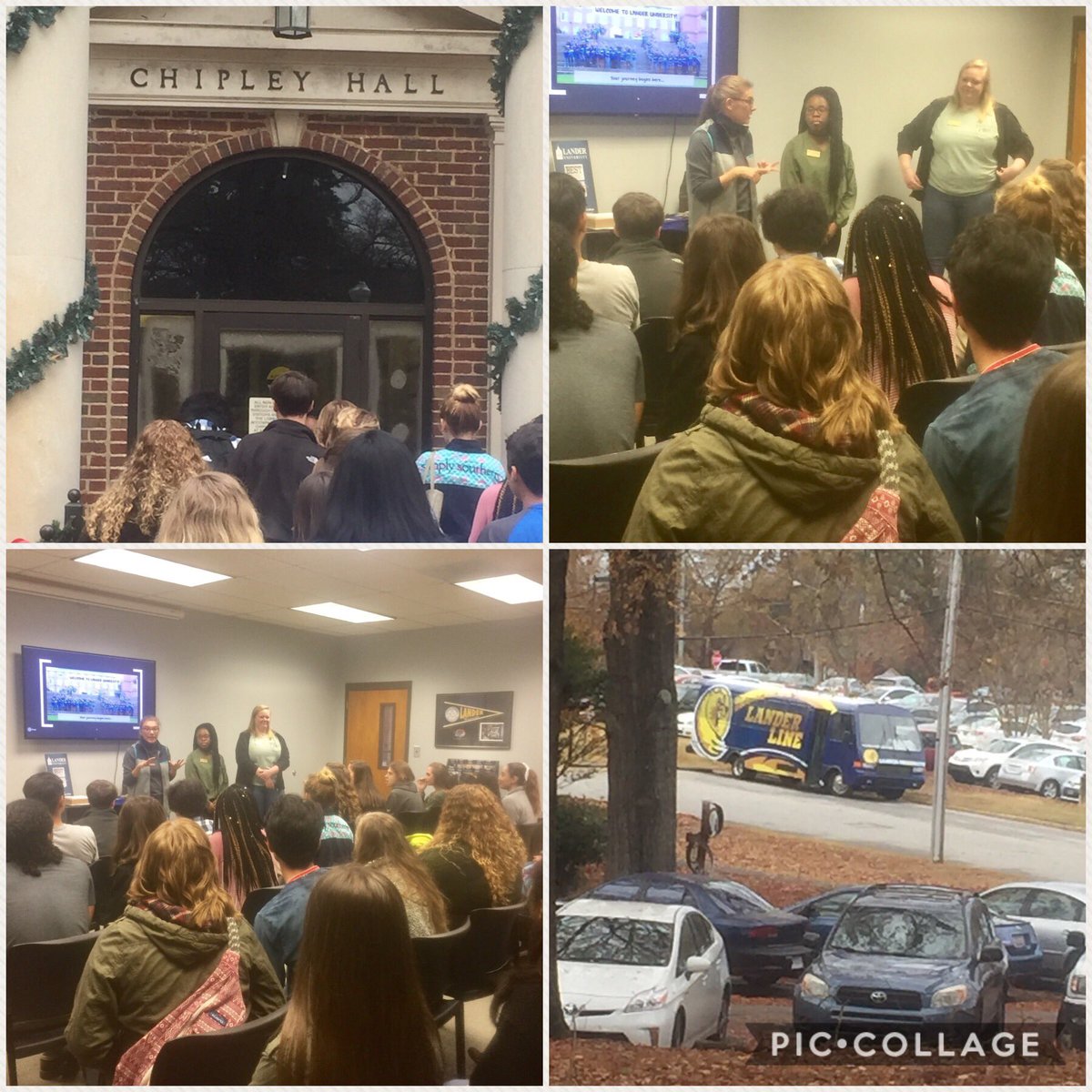 KimRyans3's tweet photo. Big THANK YOU to Amanda Platt & her staff for a wonderful tour of #LanderUniversity today #MVHS #MidlandValley #APAmbassadors @follow_lander https://t.co/C5H2B7pQ9x