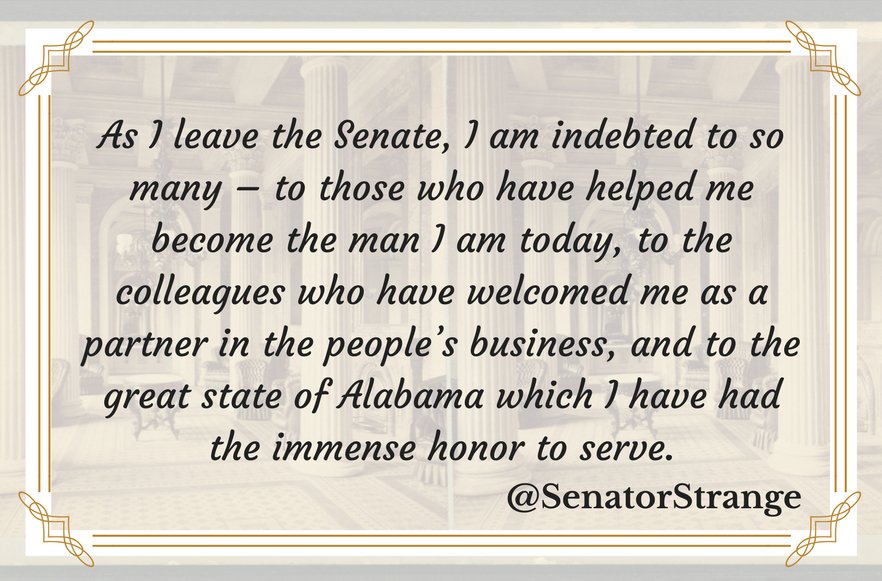 Sen Luther Strange (@senatorstrange) on Twitter photo 