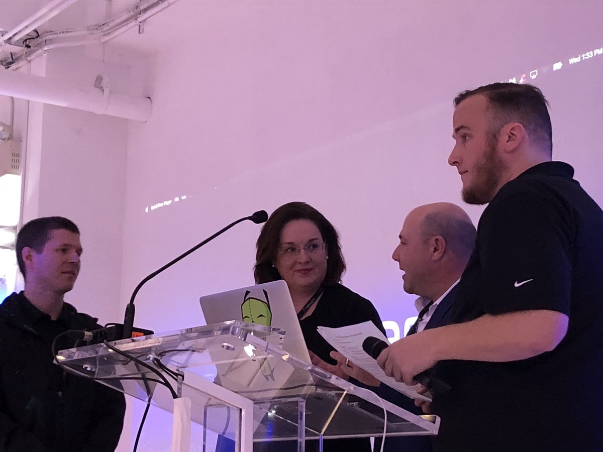 radware's tweet image. Thank you to @JoelEsler from @TalosSecurity, @aconvery from @radware, @lordkames1 from @CiscoSecurity and @hypoweb from @radware for hosting a great #HackersChallenge event today!