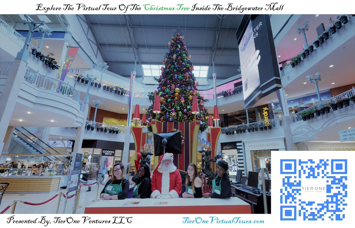 TieroneT's tweet photo. @mallofamerica @NewJerseyPlaces @C21Colleen check out OUR virtual tour of the #christmastree in the @BridgewaterMall see what #themall looks like in stunning #4k without leaving your home, see why 'VIRTUAL TOURS' are the leading way you show off #properties #realtor #RealEstate https://t.co/ulMbwSymRK
