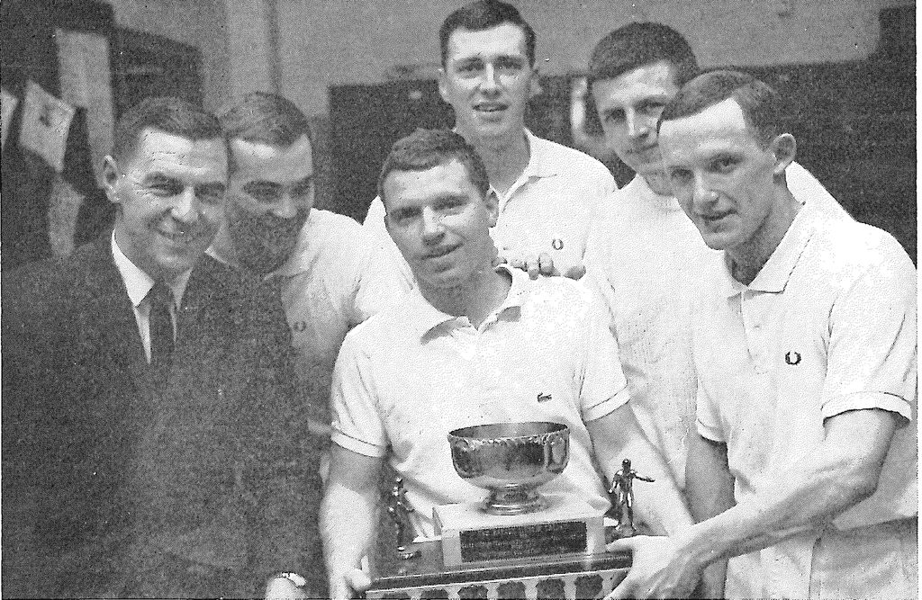 Happy Chapter Anniversary to <a href="/duwestern/">Delta Upsilon UWO</a>!
EST Dec. 6, 1931

📷: The 1964 OQAA intercollegiate championship squash team, the team was comprised of brothers.