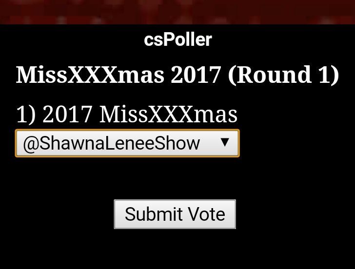 2 pic. VOTE ONCE per HOUR:
@ShawnaLeneeShow for
https://t.co/bwzkMa7x9g
• Help me keep my title! • 
🎄💃🎄💃🎄💃🎄💃