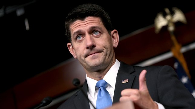 thehill's tweet image. JUST IN: Ryan promises Medicaid, Medicare spending cuts in 2018 to "tackle the deficit" hill.cm/UiYvmQo