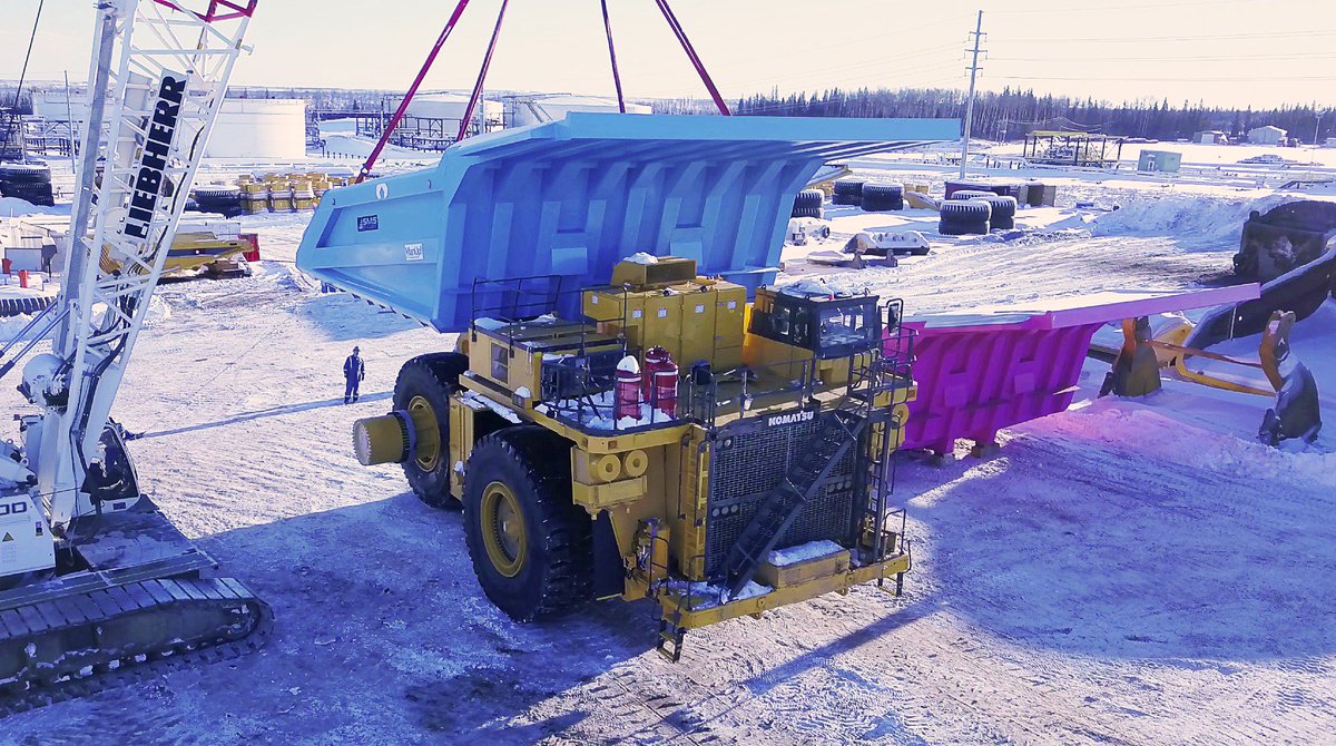 dynacorlearning's tweet photo. We are honoured to help @SMSEquipmentInc and @KMC_Mining with their breast and prostate cancer awareness campaign. #BreastCancerAwareness #ProstateCancer @ProstateCancerC @BCSC https://t.co/6VsexHd0SS