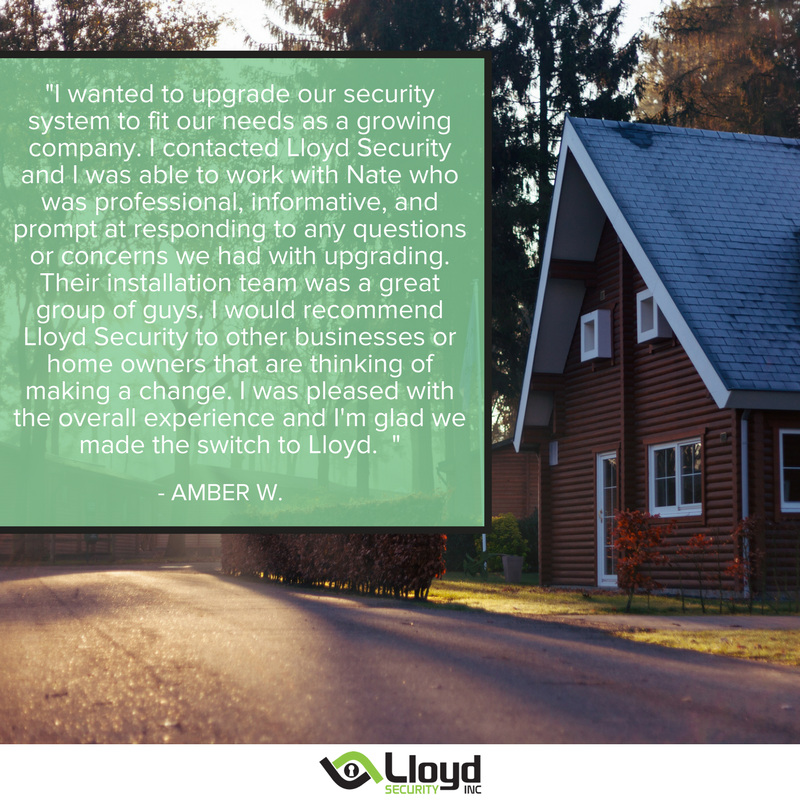 LloydSecurity's tweet photo. Thank you for your lovely review and feedback, Amber! https://t.co/960njLP3jL