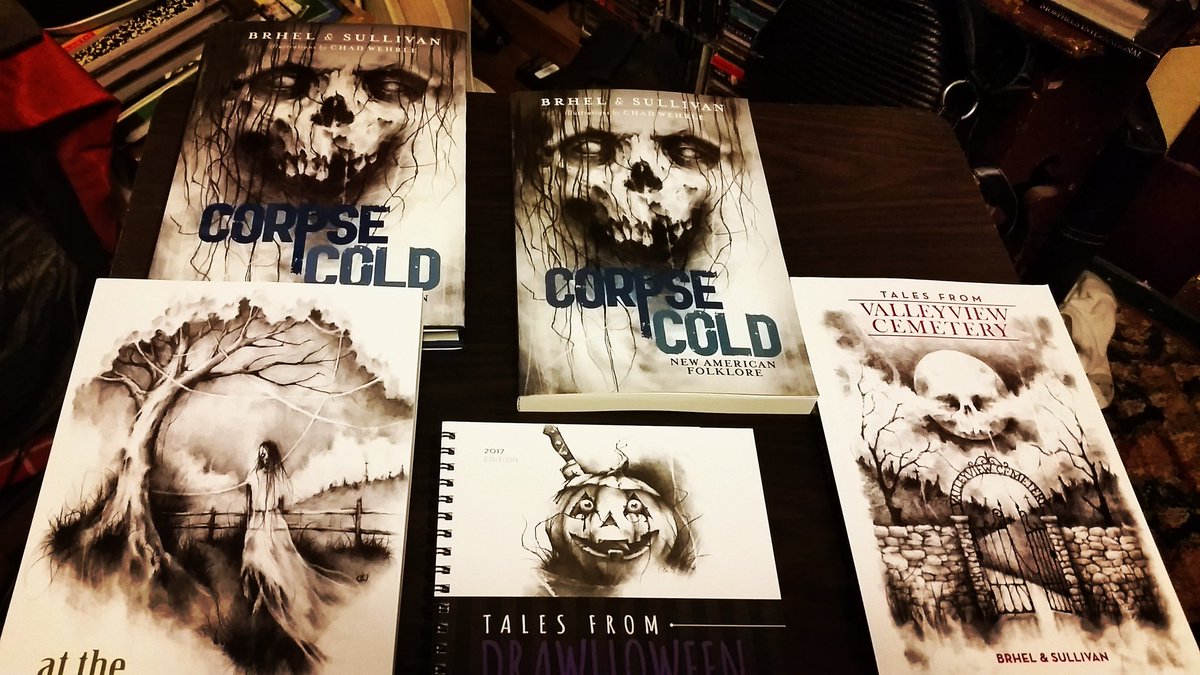 EHPodcasts's tweet photo. They have arrived. @cemeterygatesm @cwehrle @johnbrhel #CorpseCold #NewAmericanFolklore https://t.co/i9ktIs53md