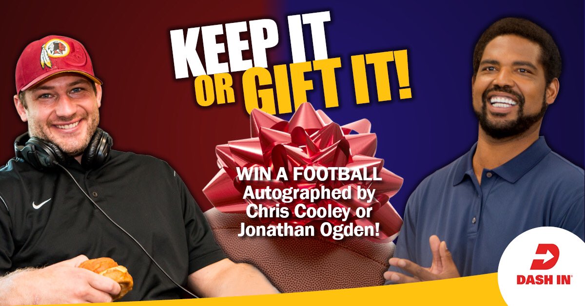 thecooleyzone's tweet photo. Who doesn't like free stuff? Here's your chance to win a football signed by me or @jonathanogden75 thanks to our friends at @dashinfoodstore Just go to https://t.co/kA2e6PgXpt and sign up for your chance to win #HowIDashIn https://t.co/uCnEgHQgJl