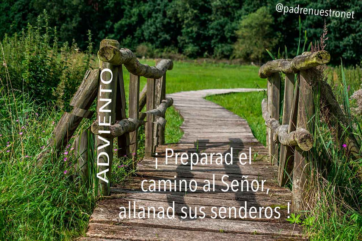 ¡ Preparad el camino al Señor, allanad sus senderos ! - #Adviento2017 
youtube.com/watch?v=7DNO2u…