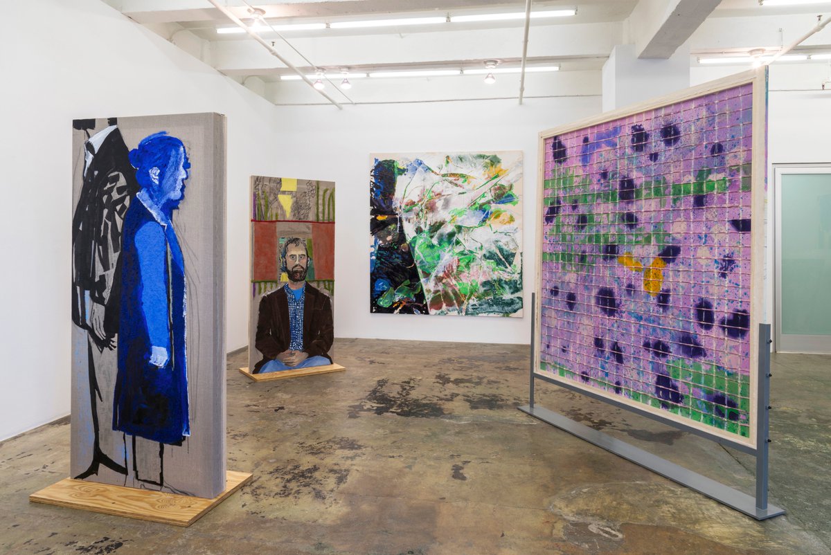 Dona Nelson, 'Mountain Passengers (Installation View),' 2017, mixed media via <a href="/ThomasErben/">Thomas Erben Gallery</a> | Nova 2017 #artbasel