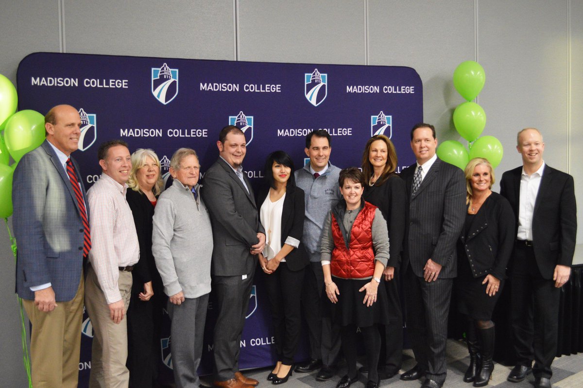 Joined leaders &amp; students at <a href="/MadisonCollege/">Madison College</a>’s <a href="/CiscoNetAcad/">Networking Academy</a> to celebrate 20 years of engaging education &amp; hands-on job training. Enhancing &amp; preparing our workforce to excel in the modern digital economy is essential for Wisconsin’s continued economic success. #StudentSuccess