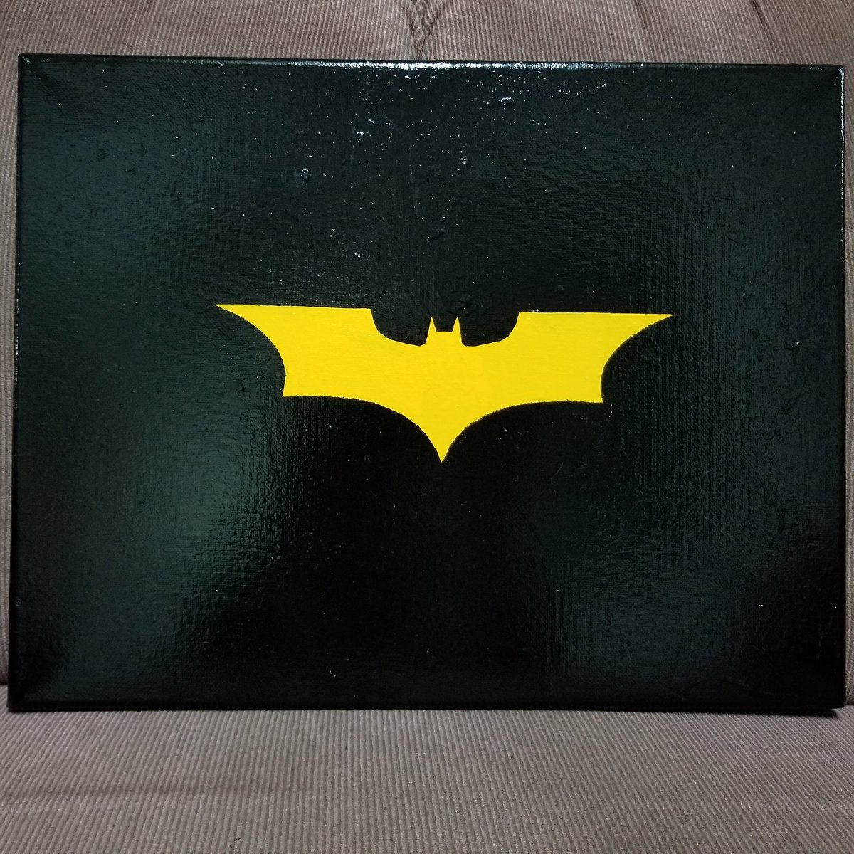 ThePopFather1's tweet photo. Not back for that first try #batman #art #painting #superhero https://t.co/vQCaP1V2Sr