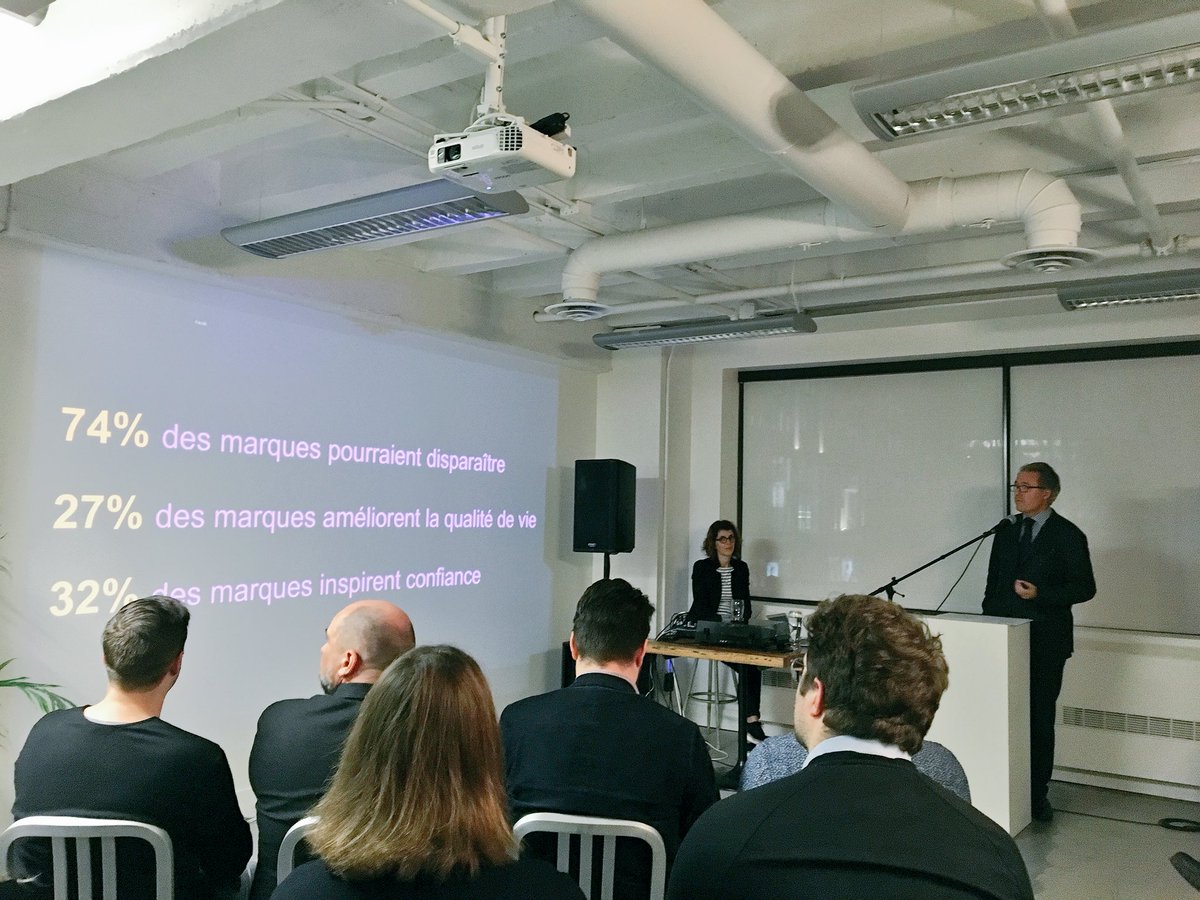 Meaningful brands: utilité, valeurs, rôle de la marque...the new #csr of brands! @TP1 ...  74% des marques pourraient disparaître ! #purposebeyondproduct