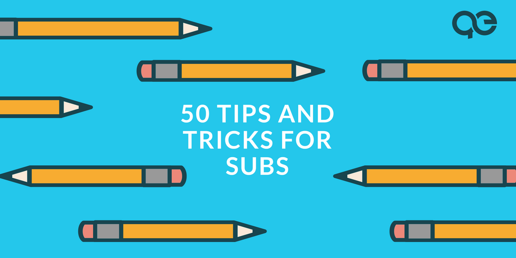 QuinectEd's tweet photo. Whether you're a veteran in the classroom or a total newbie, this list of 50 tips and tricks for subs is worth the read: https://t.co/Ys5ulsfl2B 
#subhacks #substituteteaching #classroommanagement #lessonplans #teachingideas #teachingtools https://t.co/qXqGfsgyYQ