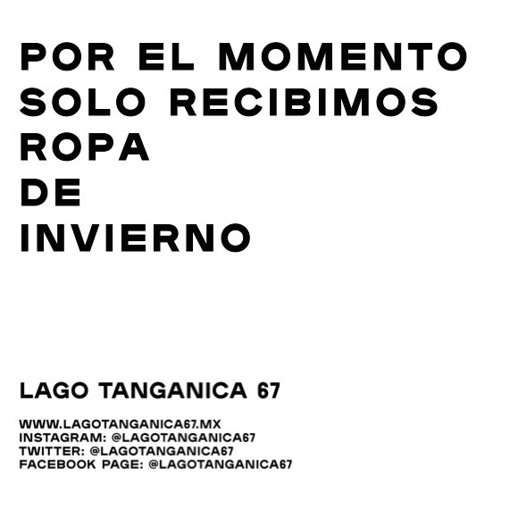 Algunas cosas cambiaron desde la reapertura del centro de acopio de Lago Tanganica 67. Por favor toma nota de los cambios.

¡De nuevo, gracias por su apoyo y los esperamos!
#FuerzaMexico  #lagotanganica67 #levantemosmexico #s19 #reconstruirmx