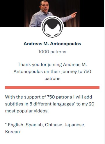 AML_Ninja's tweet image. Seeing @aantonop's hard work being wholeheartedly supported by the community is one of the most beautiful things I've seen in all my years of crypto! #suchlove #muchwin #Bitcoin &amp;lt;3