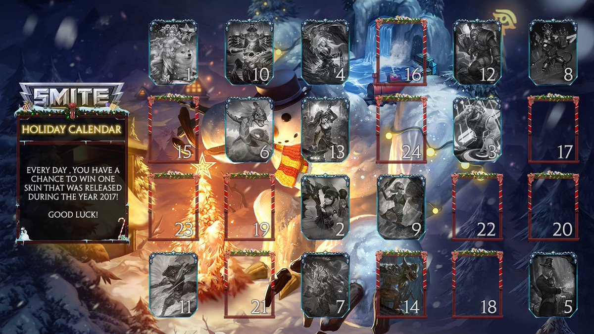 SMITEGame's tweet image. 🎄🎉 Let's open door 14! 🎄🎉

Get a chance to win Stone Sentinel Camazotz in the #SMITEHolidayCalendar today!

hrz.io/smite-holidayc…