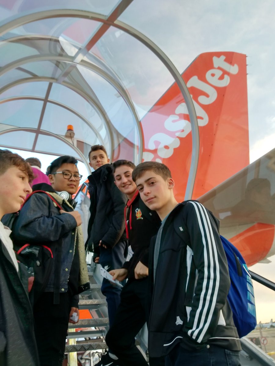 KESWitley's tweet photo. Let the adventure begin! We have boarded our flight to Seville and cannot wait to meet up with our exchange families later on! #SpanishCrew #Espana @KESWLanguages https://t.co/pk0I0cmMv2