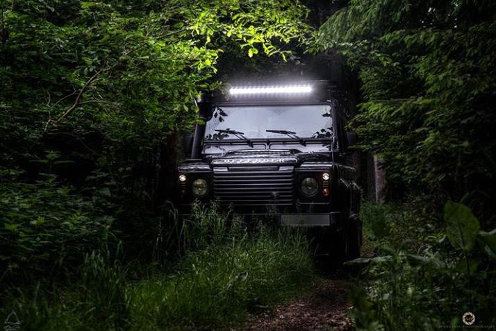 One of our brilliant customer’s photos featuring our Terrafirma Roof Rack and LED Light Bar, which will be available again as of next year