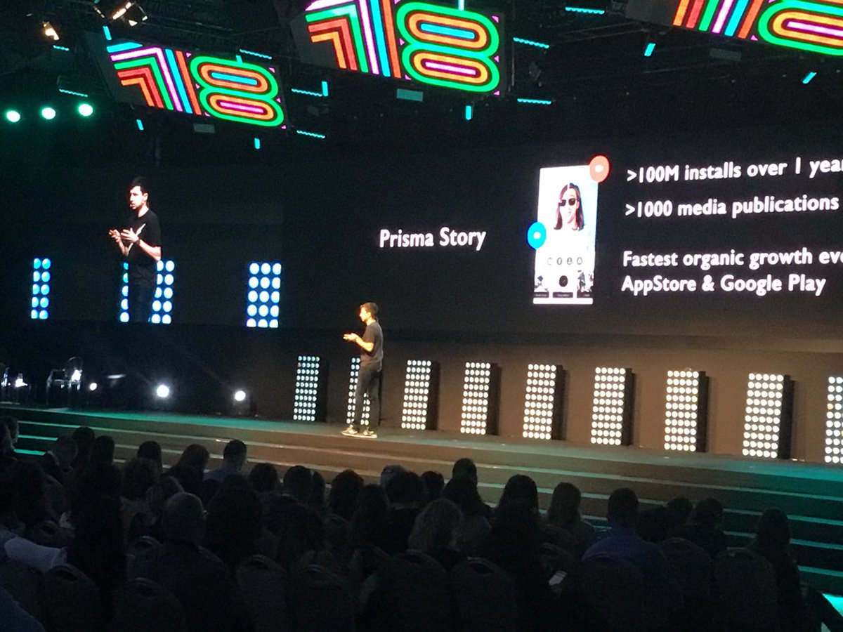 Alexey Moiseenkov at #MARKA2017 explaining and defining AI as a process that makes Machines “think” like a human and how it is already part of our lives <a href="/krugercowne/">Kruger Cowne</a>