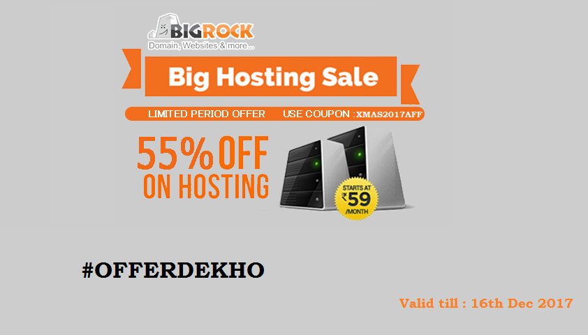 offer_dekho's tweet photo. BigRock #Hosting Offers, Coupons Save Upto 55% Off on Hosting Plans #OfferDekho #buydomain
https://t.co/GhKp6FcKqa https://t.co/PSB4UeufWd