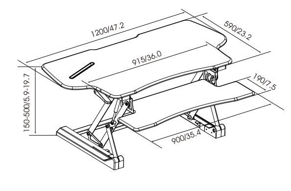 VisionMounts's tweet image. Large surface sit stand desk VM-LD07L Triangle surface is suitable for corner working environment
v-mounts.com