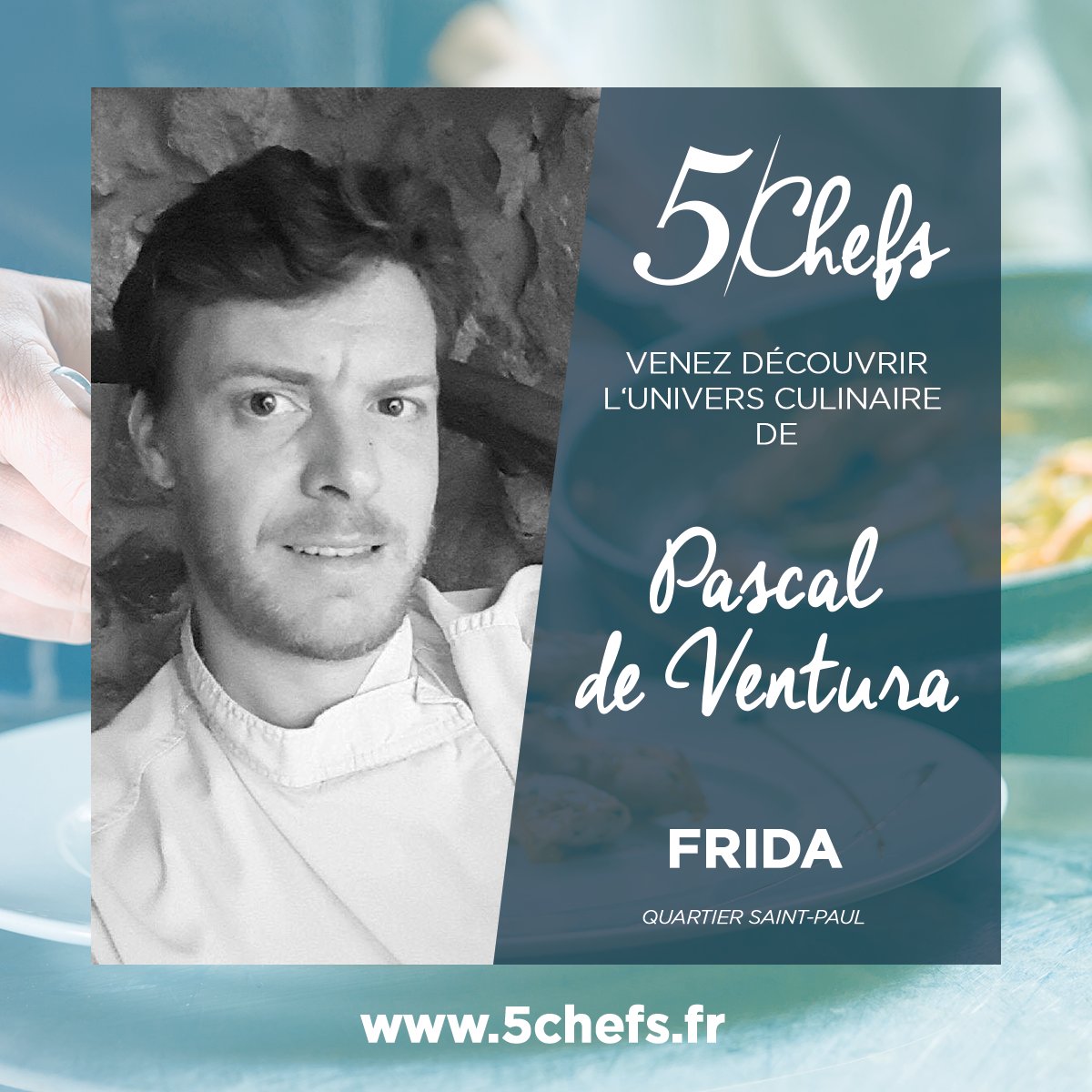 5chefsbdx's tweet photo. Venez vous délecter de la cuisine créative de Pascal de Ventura au restaurant Frida avec l’opération @5chefsbdx ! Ce chef revisite avec brio la cuisine française à partir de produits frais uniquement. #food #gastronomie #bordeaux #bordeauxmaville #chefs #bordeaux #5chefs https://t.co/n5JDEZyAjO