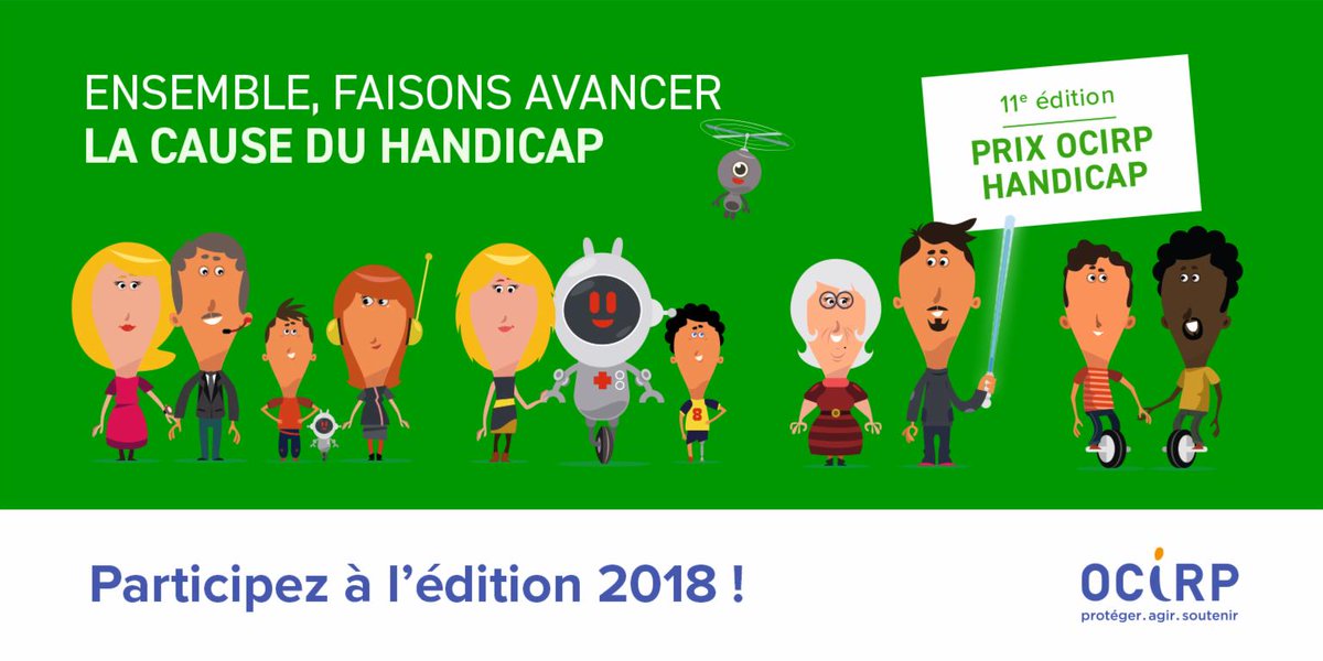 HANDICAP : Participez au #PrixOCIRP #Handicap 2018 dès maintenant ! 

RDV sur ocirp.fr/prix-ocirp-han…
