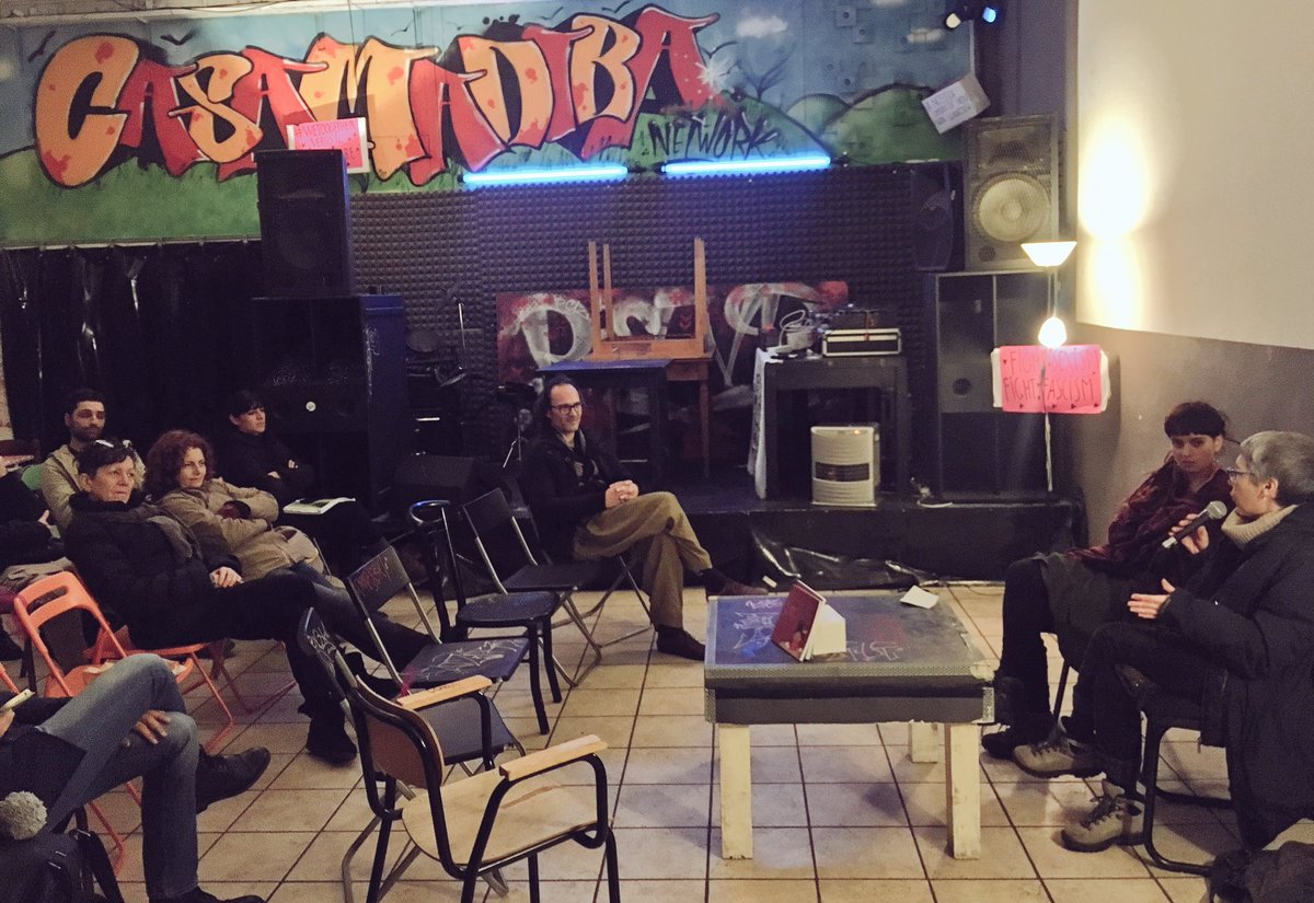 #CamminareDomandando #4Anni #MadibaNetwork ieri ultimo appuntamento con la presentazione di Ci sarà una volta con Vilma Mazza <a href="/YaBastaPadova/">YaBastaPadova</a> un momento importante di confronto e stimolo che a partire dallo zapatismo ha affrontato la questione di genere e delle forme organizzative